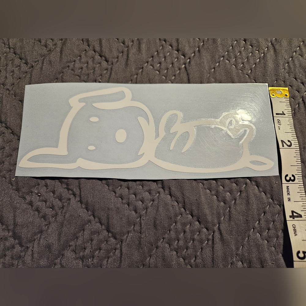 Dog Window Decal Sticker "It's A RUFF Life" - Picture 3 of 4